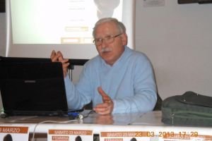 Gianpiero Laurenzi (vicepresidente CeSQ) nel corso della conferenza "Femmina Donna" 